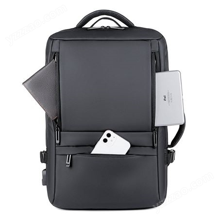 扩容防水牛津布男士双肩包17寸电脑包新款大容量商务旅行背包