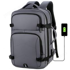 背包工厂定制多功能15.6寸电脑包大容量防水旅行商务男士双肩包