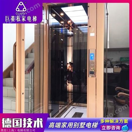 上海Gulion/巨菱家用电梯小尺寸价格  400kg家用电梯价格