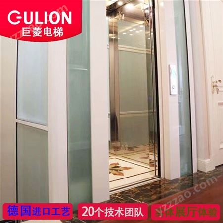 GS600家用别墅电梯价格 观光别墅电梯尺寸 小型家用电梯Gulion巨菱