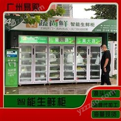 生鲜自动售货机 钱大妈无人生鲜柜 社区无人智能自动生鲜售货柜 广州易购