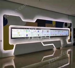 大屏多点触控交互屏幕 文化长廊电子触摸显示屏 展馆主题展示