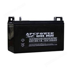 艾佩斯蓄电池UD120-12 消防UPS电源EPS铅酸储能艾佩斯12v120AH蓄电池