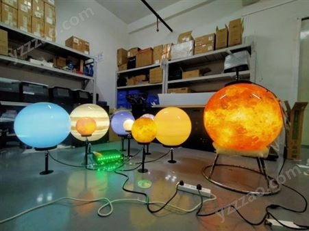 八大行星演示模型    供应太阳系行星体系制作