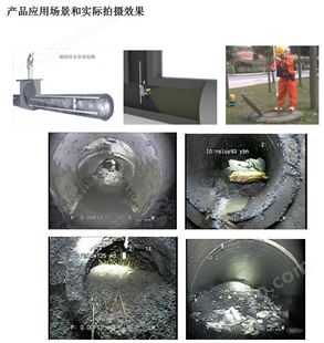有线管道潜望镜 QV机市政排水污水雨水管道视频检测内窥镜 FB7V2