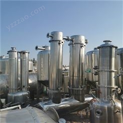 常年供应 二手三效蒸发器 二手降膜蒸发器 二手强制循环蒸发器