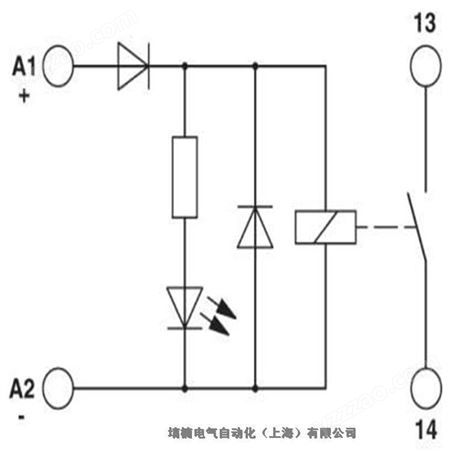 菲尼克斯PLC-RSC- 24DC/ 1AU/SEN继电器输入电压