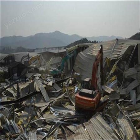 深圳南山厂房拆除施工方案 南山工厂整体拆除回收