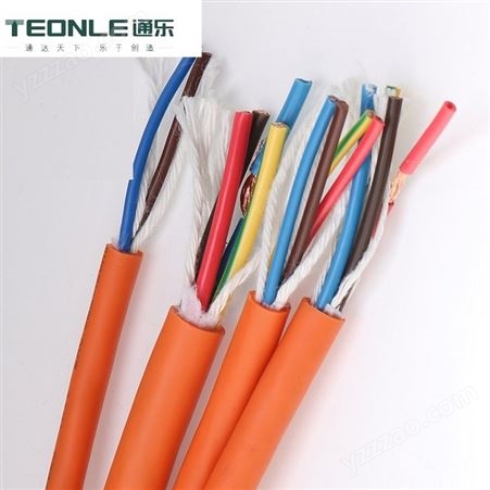 CE认证PVC裸铜柔性控制伺服线缆