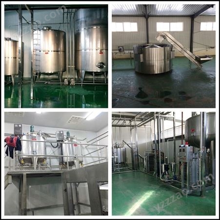 PET6000乳饮料加工设备 钙奶花生奶整套生产线厂家 中意隆机械