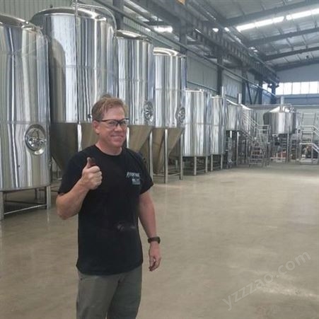 加工定制10吨发酵罐  精酿啤酒厂设备 出口品质 明博啤酒设备