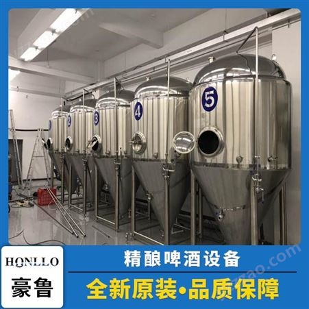 山东豪鲁厂家 微型啤酒设备 精酿啤酒设备价格 培训酿酒技术