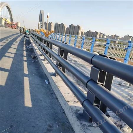 福州桥梁护栏栏杆 304不锈钢复合管护栏桥梁防撞栏泉州河道护栏厂家可定制