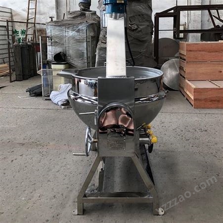 不锈钢搅拌夹层锅 成都蒸汽式夹层锅厂家 群泰机械型号齐全