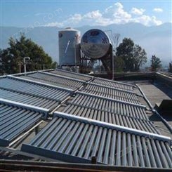 商用太阳能集热器 真空超导管太阳能热水器 金岑