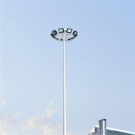 双头飞机场灯18米防雷中高杆灯市电款可升降式超亮led照明灯 凯佳照明