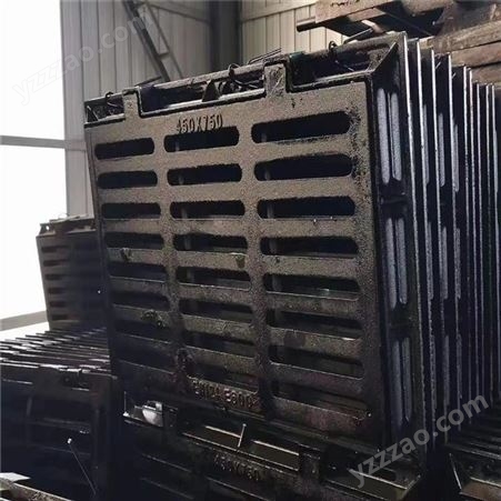 上海市球墨铸铁井盖-雨水篦子-铸铁排水沟盖板-东创铸造厂家