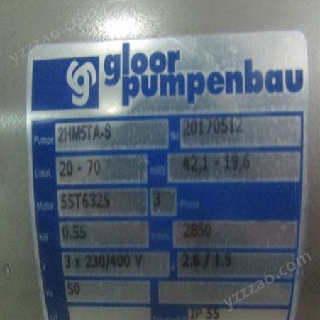 部分型号有库存GLOOR泵GLOOR工具GLOOR马达