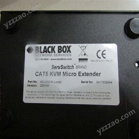 部分型号有库存Black box转换器Black box延长器Black box网络线