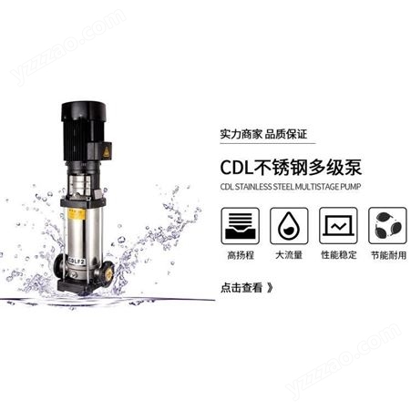 CDL不锈钢多级泵轻型多级离心泵CQB-F型衬氟磁力泵