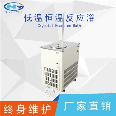低温恒温反应浴DFY-5L/-10°c 终身维护  不锈钢容器槽 低噪音防腐蚀旋转蒸发器