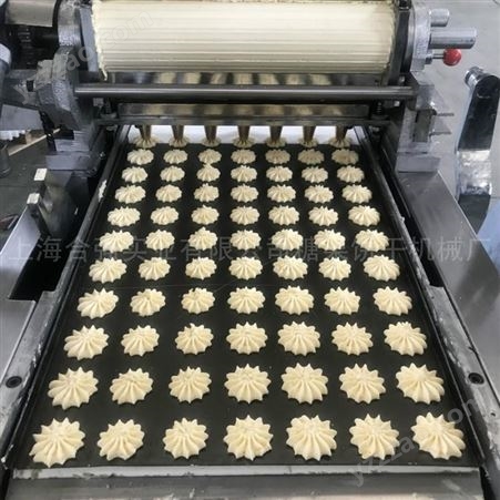 上海合强供应 机械版曲奇机 曲奇机价格 400曲奇饼干机厂家