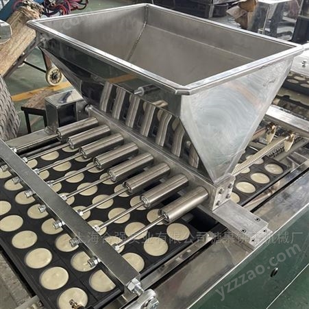 源头工厂 单色/双色蛋糕成型机 双斗蛋糕成型机 蛋黄派浇注生产线 上海合强HQ-DG600
