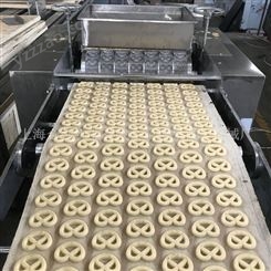全自动酥性桃酥饼干生产线 桃酥饼干成套设备 辊印饼干机 上海合强直销