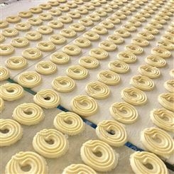 全自动不锈钢饼干生产线 大型粗粮桃酥饼干成型设备 上海合强辊印饼干生产线
