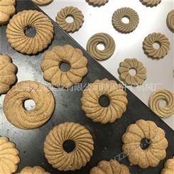 上海合强 供应西藏青稞饼干成型机 多功能饼干糕点机 双链条桃酥机器