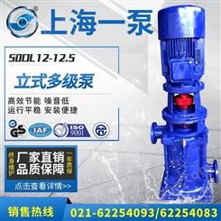 上海一泵50DL12-12.5型立式多级泵 立式管道离心泵高扬程清水泵