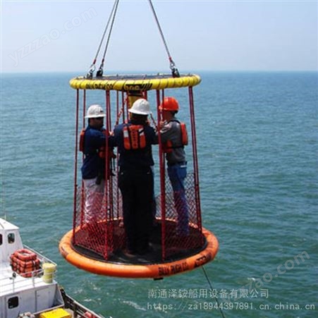 石油平台吊笼 船用吊篮 海工运输 绳索吊笼 ABS EC认证 救援运输