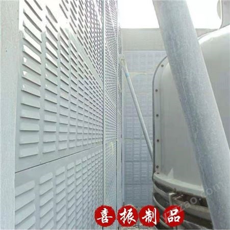 机组隔音声屏障生产 降低噪声隔音墙安装 空调厂区隔声板