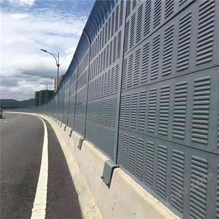 南平工业区隔音声屏障 高速公路隔音屏厂家