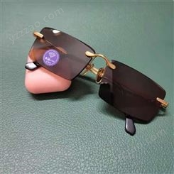 廠家生產 人造水晶眼鏡 天然水晶養生護眼 防曬遮陽護目鏡