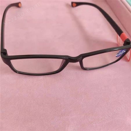 厂家 天然白水晶老花镜 半框 超清 网红款 不易变形 中老年眼镜价格 制作精良