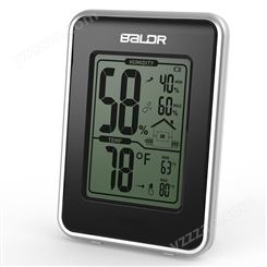 Baldr品牌现货时尚简约 便携车内室内温度计 湿度计趋势