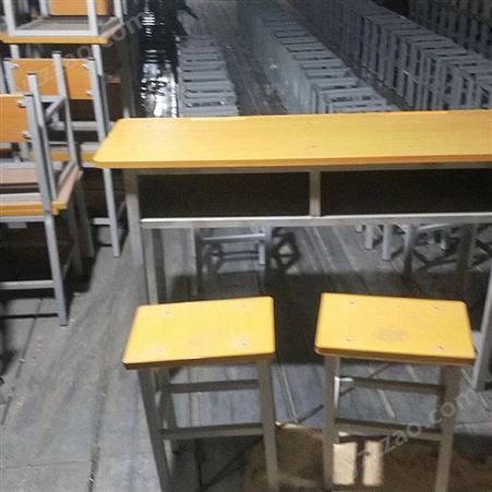 培训班课桌椅 教室课桌椅 课桌椅生产厂家 晔轩 价格合理