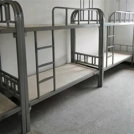 公寓上下床 员工学生宿舍上下床 双人双层铁架床生产厂家