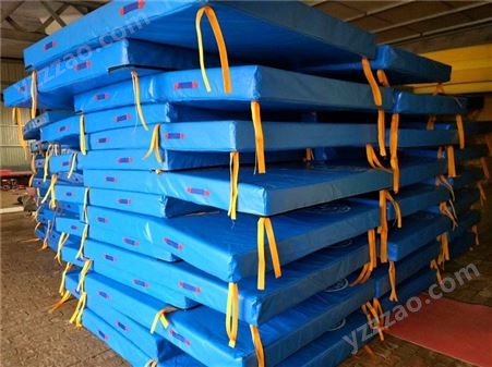 180*60*10规格型号帆布海绵垫子 海绵垫子生产厂家  天津体操垫生产厂家