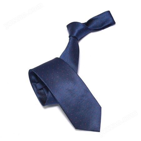 直供丝魔方点式纯色真丝男士正装商务时尚手打领带