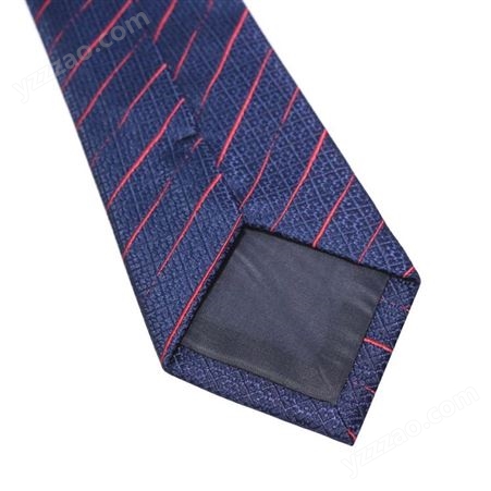 D791 D452新款现货男士商务条纹 涤纶丝箭头型领带 职业正装色织