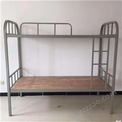 铁架床上下两层 上下铺双层铁床 宿舍上下铺铁架床 工地铁床上下铺
