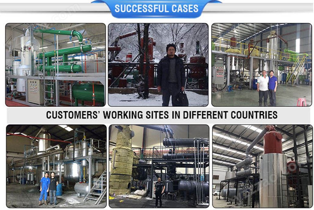 success case of oil distillation unit
