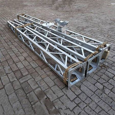 LBD250-8铝合金格构式单抱杆独角金属抱杆12米网格式独脚立杆器