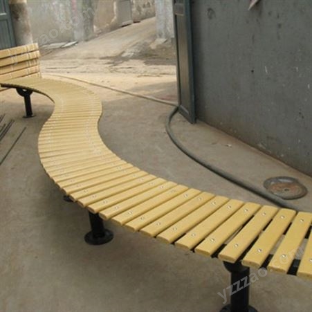 奥瑞体育供应户外休闲椅公园椅 防腐木座椅长度样式可选