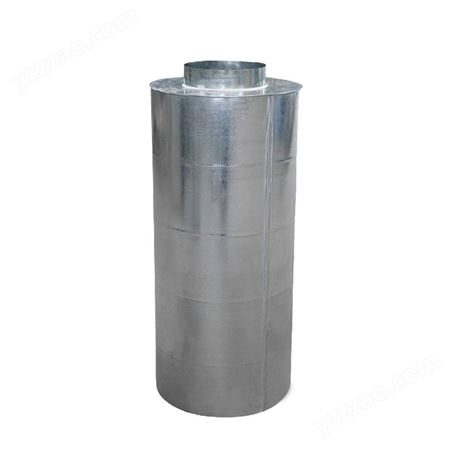 微穿孔板消声器 静压箱工业降噪 厂家供应阻抗式排气风管复合消声器