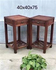 高价收购二手红木家具-老红木凳回收