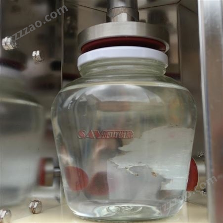 玻璃瓶旋盖机实力厂商 舟山尚唯新款半自动燕窝玻璃瓶旋盖机