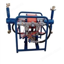 德州销售2ZBQ24/10气动注浆泵 矿用气动注浆泵便于移动 使用维护方便